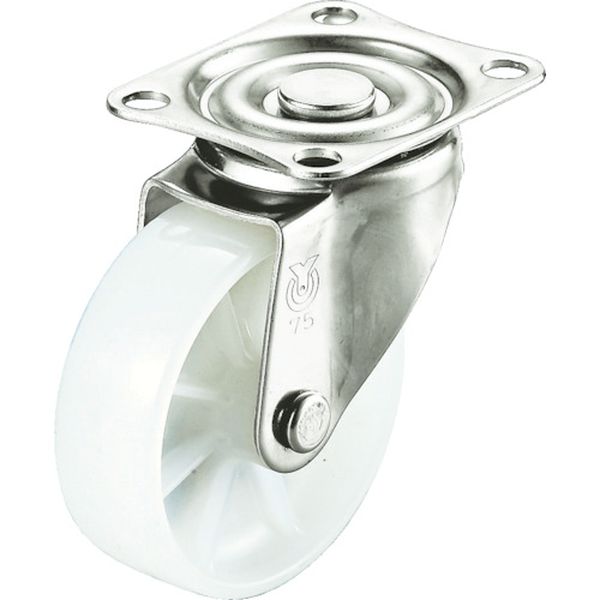 キャスター　ステンレス製自在車　ナイロン車輪径５０