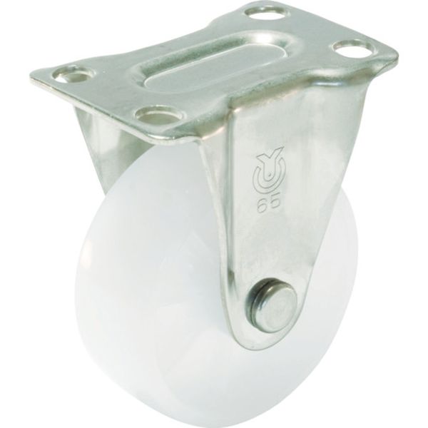 キャスター　ステンレス製固定車　ナイロン車輪径６５