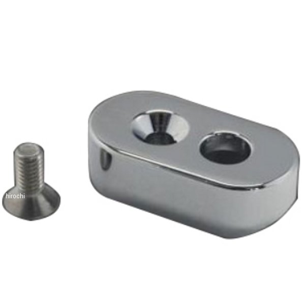 スイッチボックス1穴 クローム