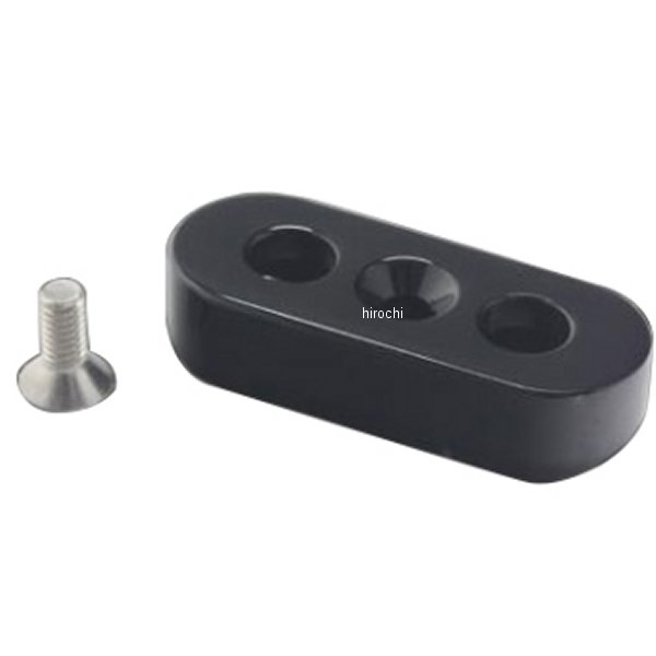 スイッチボックス2穴 黒