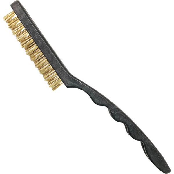 SWB9  SBS ワイヤーブラシ 真鍮(レギュラー・角度付)225mm