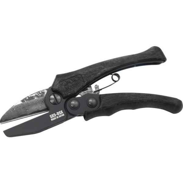 SX5DSXBK 707-1107  カッタ ダマスカスメリーカッタ 黒