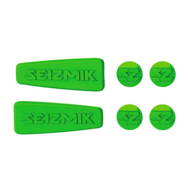 Kawasaki Pursuit Mirror Color Insert Kit - Lime Green