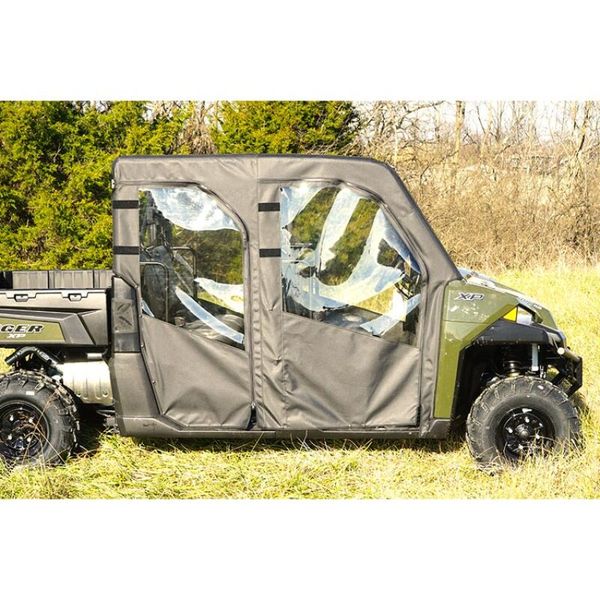 14-19 Polaris 1000 Ranger XP Crew Soft Doors w/ Zippers Kit
