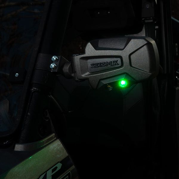 13+ Can Am/ Polaris Pursuit Night Vision LED Sideview Mirror - Pro-fit Clamp Pair