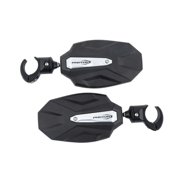 24+ Polaris/Cam-am/Honda/Kaw Photon Sideview Mirror - Adj. 1.75-2 in. ROP Clamp Pair
