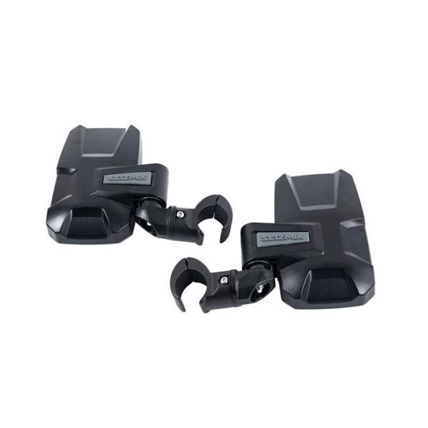24+ Polaris/Cam-am/Honda/Kaw Embark Side View Mirror - Adj. 1.75-2 in. ROP Clamp Pair