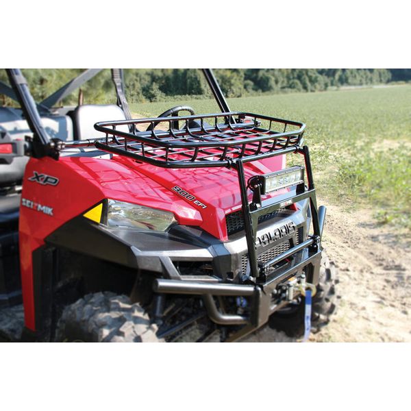 13+ Polaris 500-900 Ranger/XP/Crew Hood Rack - Black
