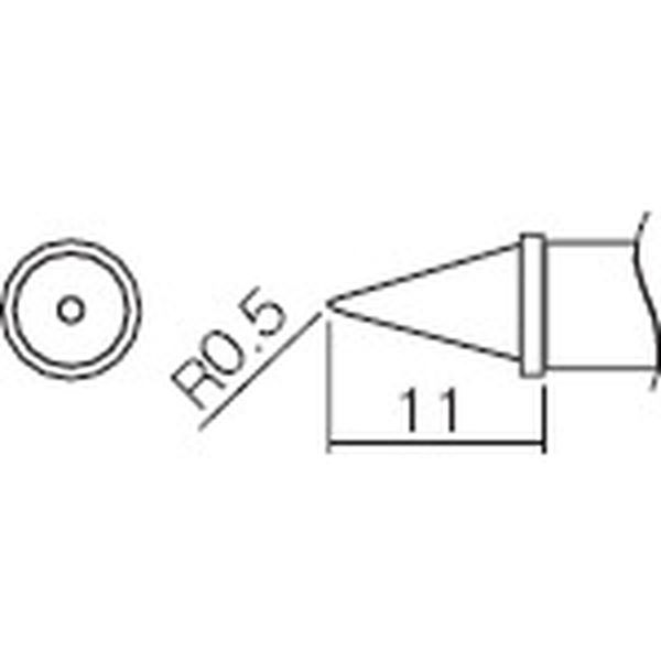 こて先　０．５ＷＢ型
