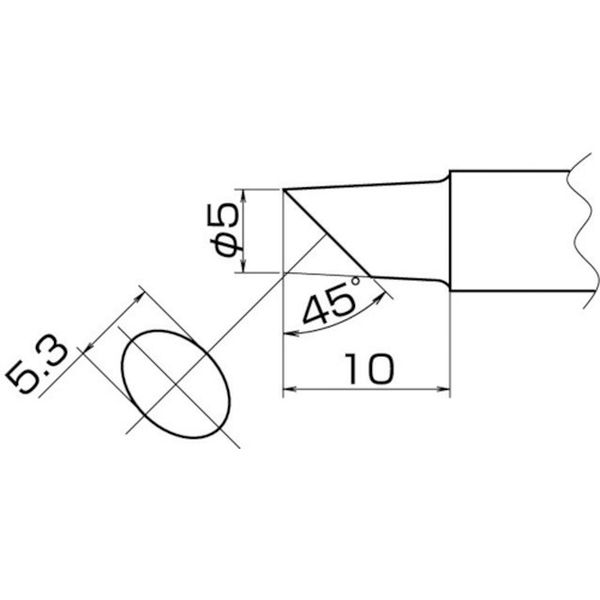 こて先　５Ｃ型