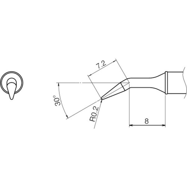 こて先／０．２ＲＳＢ型