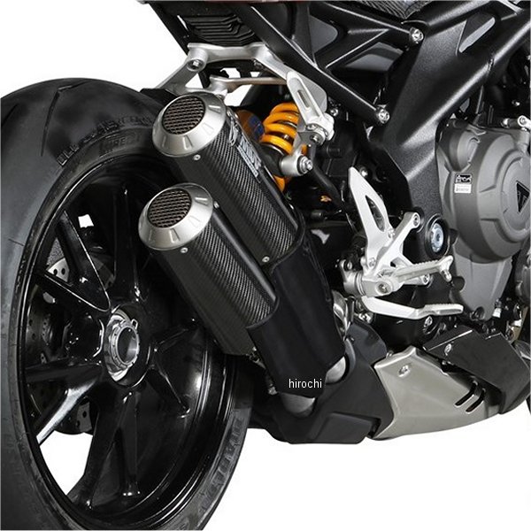 ダブルスリップオンマフラー MK3 21年-24年 SpeedTriple1200RS カーボン