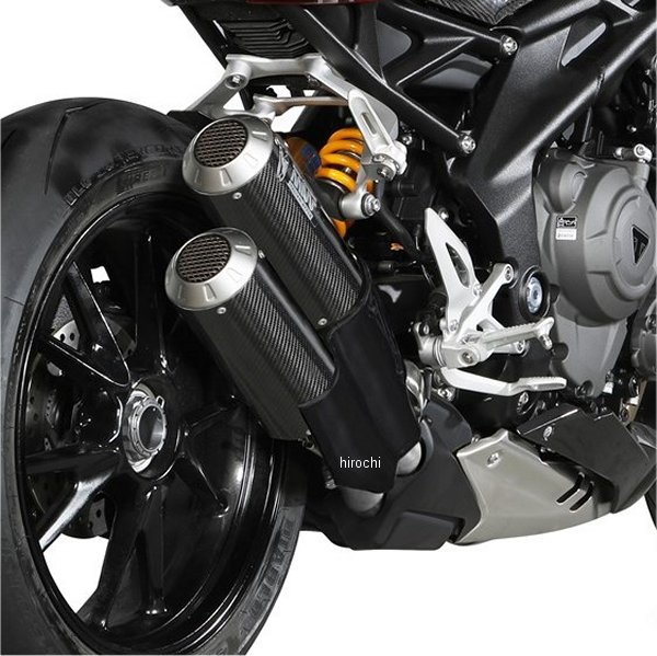 ダブルスリップオンマフラー MK3 21年-24年 SpeedTriple1200RR カーボン