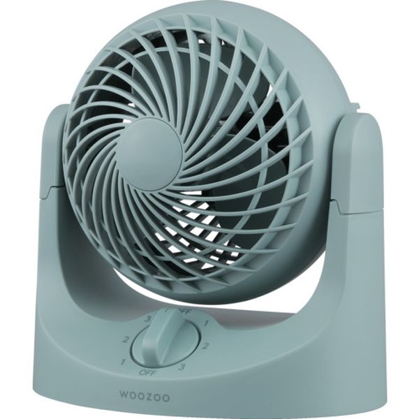 TAFMKM10NA  207016 卓上扇 マカロン型mini 固定式 ブルー