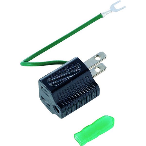 TAPAD1BKN 203-1806  3P→2P変換アダプタ(ブラック)