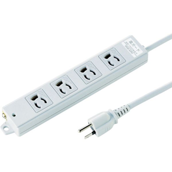 工事物件雷ガードタップ 抜け止めコンセント