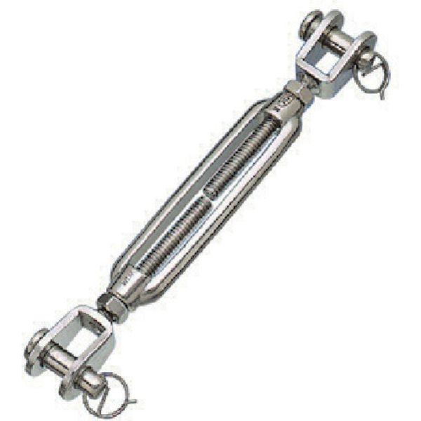 TB12J 849-2897  ステンレス 枠式ターンバックルJ＆J 捻子径4分