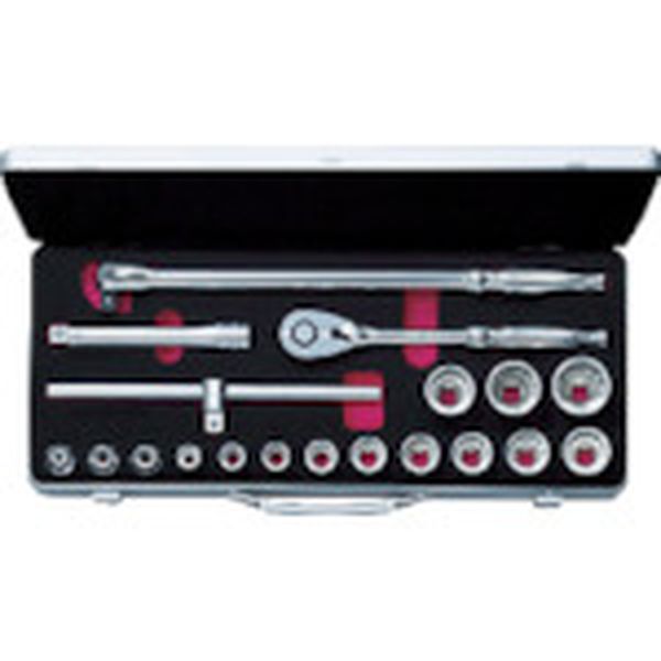 １２．７ｓｑ．ソケットレンチセット［１９点］