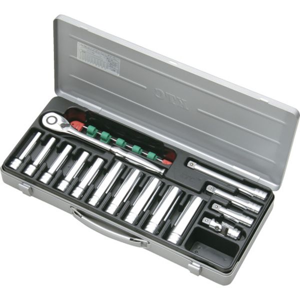 １２．７ｓｑ．ディープソケットレンチセット［１５点］