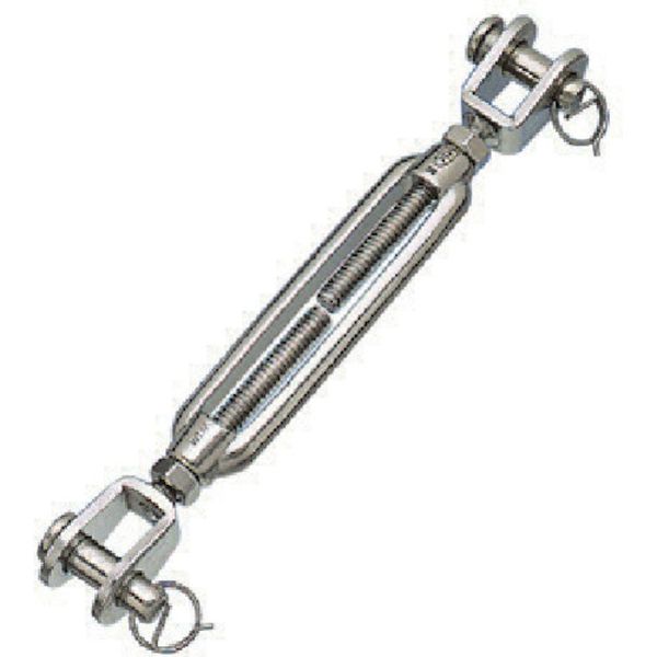 TB6J 849-2936  ステンレス 枠式ターンバックルJ＆J 捻子径2分