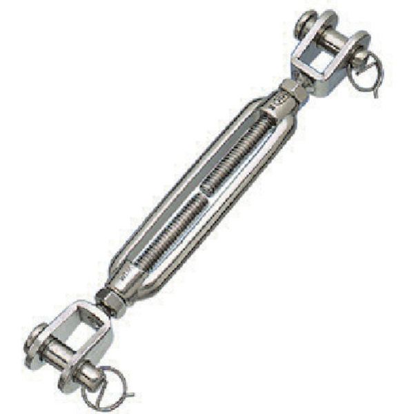 TB9J 849-2956  ステンレス 枠式ターンバックルJ＆J 捻子径3分