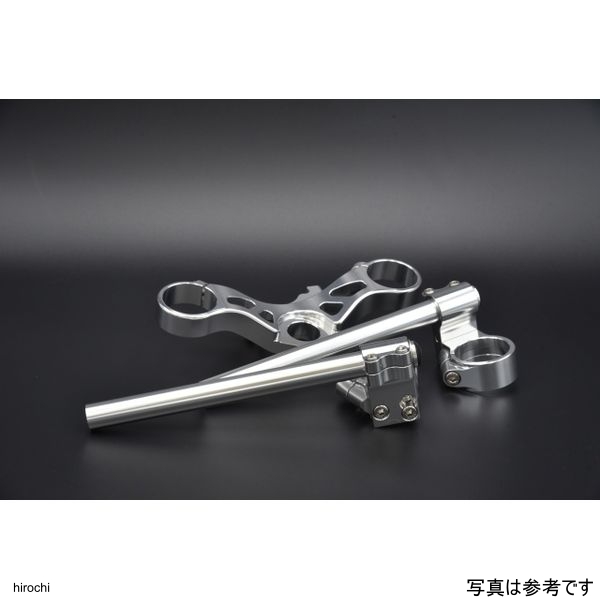 Z900RS ノーマルフォーク用 ステム上下セット セパレートハンドル用 オールシルバー