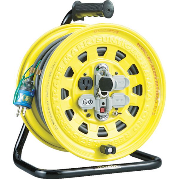 サンタイガーリール　単相１００Ｖ型３０ｍ　温度センサー・アースチェック付