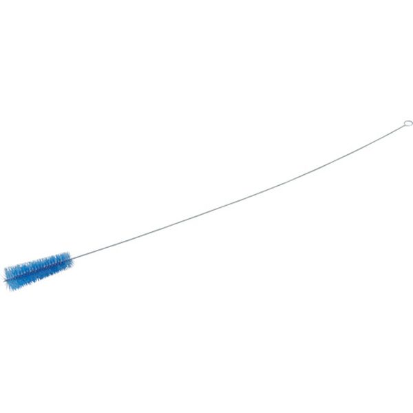 理化学ブラシ　細管洗い用　ＰＢＴ毛　ステンレス柄