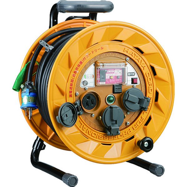 単相１００Ｖ型ブレーカーリール　３０ｍ　温度センサー・アースチェック付