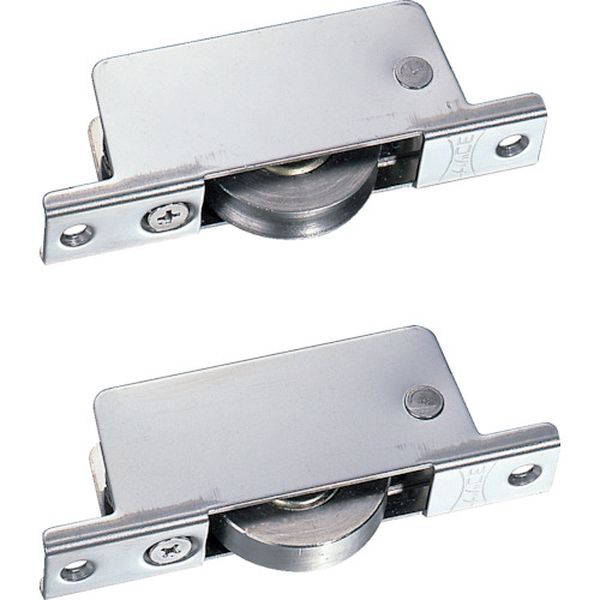 TBS0361 849-6646  調整戸車17型ステン枠BRG入ステンレス車 36mm 丸