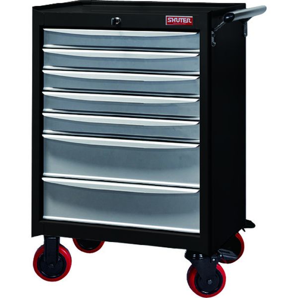 TC25BK 194-8063  重量キャビネットカート TC-25 ブラック