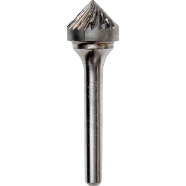 超硬バー　軸径６（ｍｍ）９０°Ｄカット