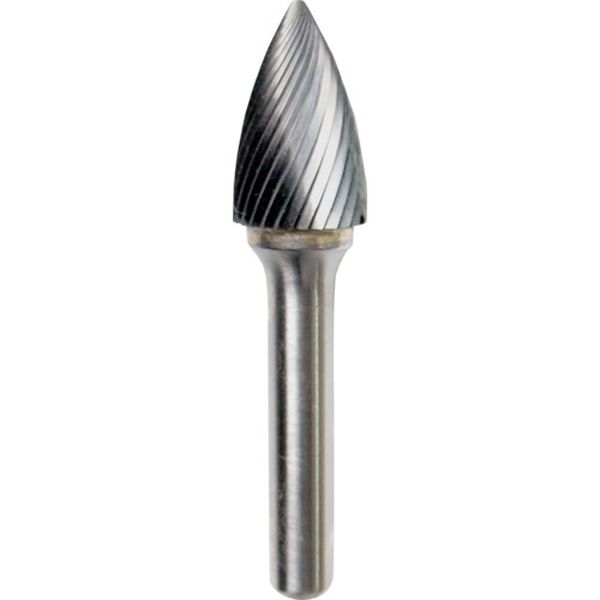 超硬バー　軸径８（ｍｍ）トンガリＳカット