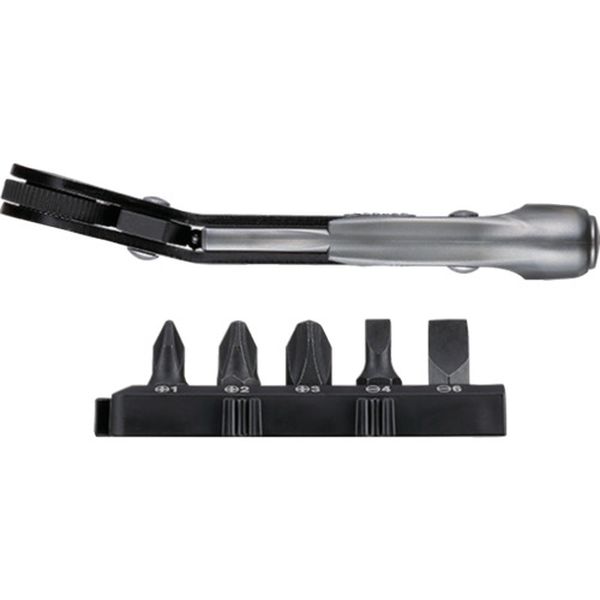 TD24B 691-2078   ファインミニラチェット ベンド(ビット5本付)