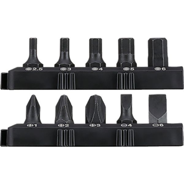 TDBS23   ビットセット10本組(プラス/マイナス/ヘックス)