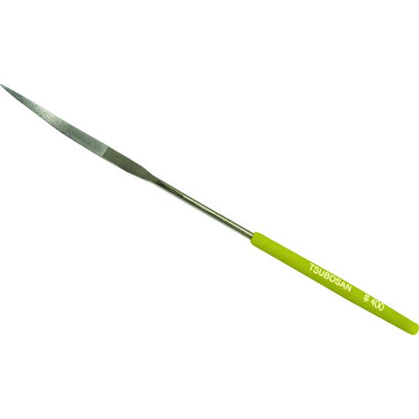 852-9106  ダイヤモンドヤスリ 片コテ 半丸 ＃400