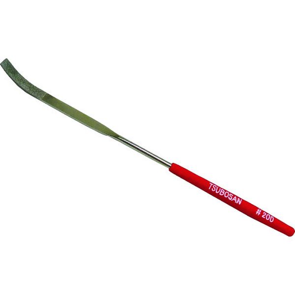 852-9108  ダイヤモンドヤスリ 片コテ 平 ＃200