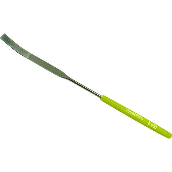 852-9109  ダイヤモンドヤスリ 片コテ 平 ＃400