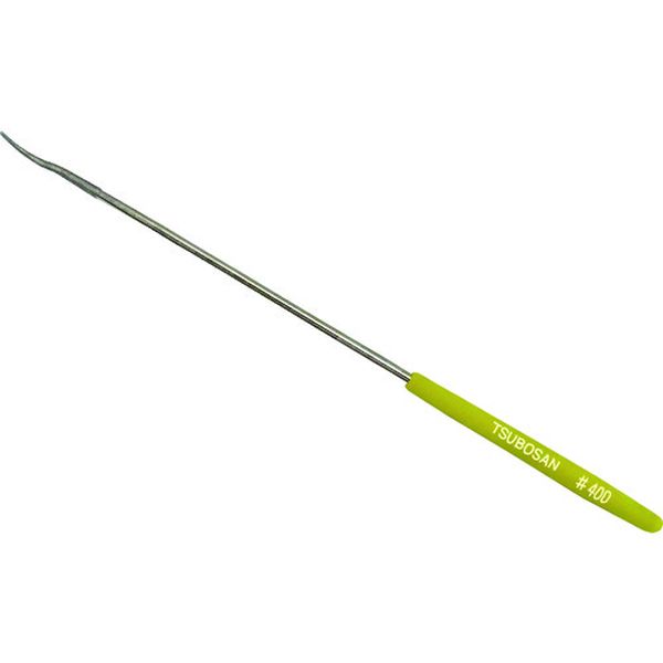 852-9118  ダイヤモンドヤスリ 片コテ カギ丸 ＃400