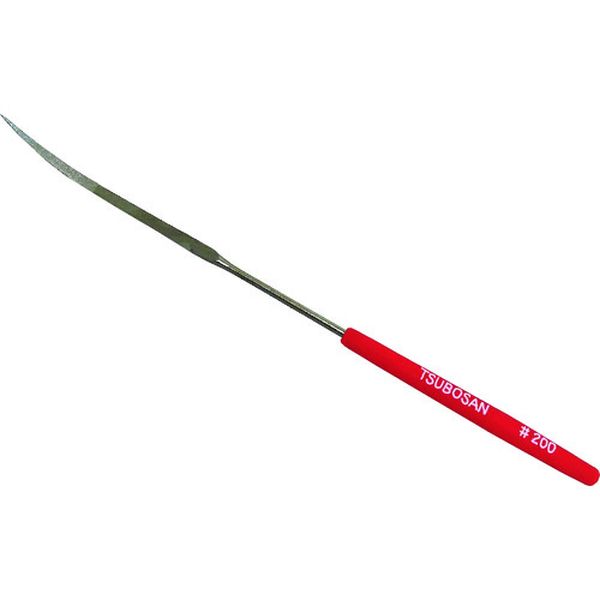 852-9141  ダイヤモンドヤスリ 片コテ 三角 ＃200