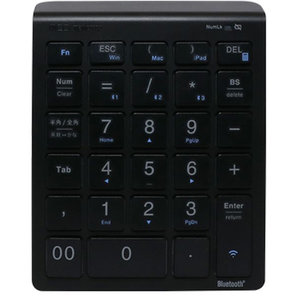 TENBT02BK 521-1187  Bluetooth5.0対応 ワイヤレステンキー