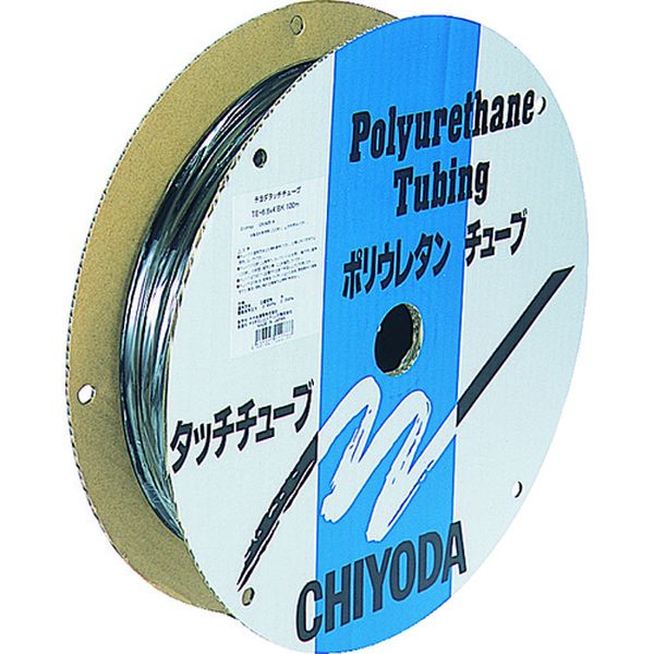 チヨダ　ＴＥタッチチューブ　６ｍｍ／１００ｍ　黒