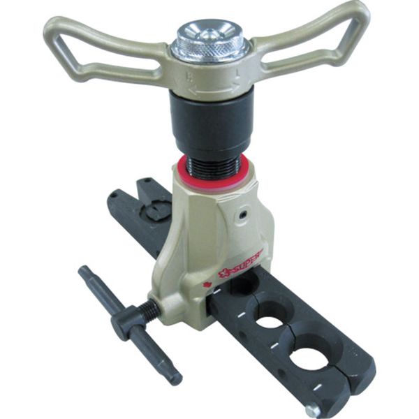 フレアリングツールセット（偏芯式）ラチェット型、新冷媒・新規格