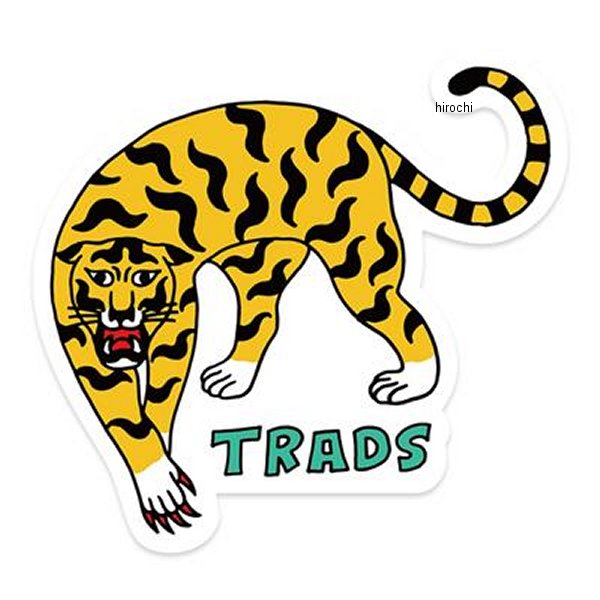 グッズ GOODS TRADS ステッカー Tiger Stickers