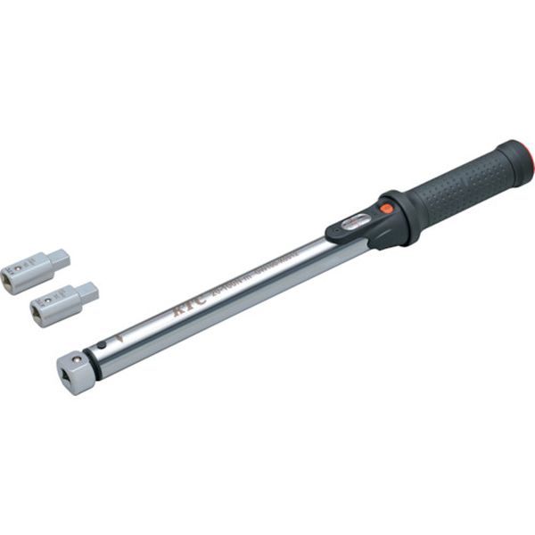 差込角9×12mm ヘッド交換式トルクレンチセット(デジタル式) トルク調整範囲20～100N・m 全長415mm