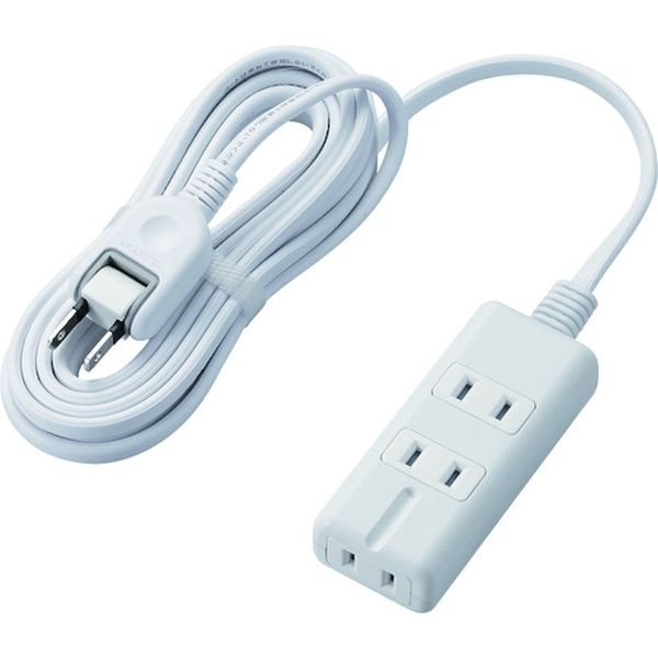 TKM012330WH 208-6184  磁石タップ 3個口(内3ピン1) 3m ホワイト