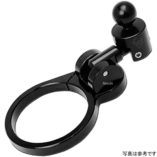 テックマウント 4G 2ピースタイプ フロントフォークマウント カワサキ、ドゥカティ 50mm 黒