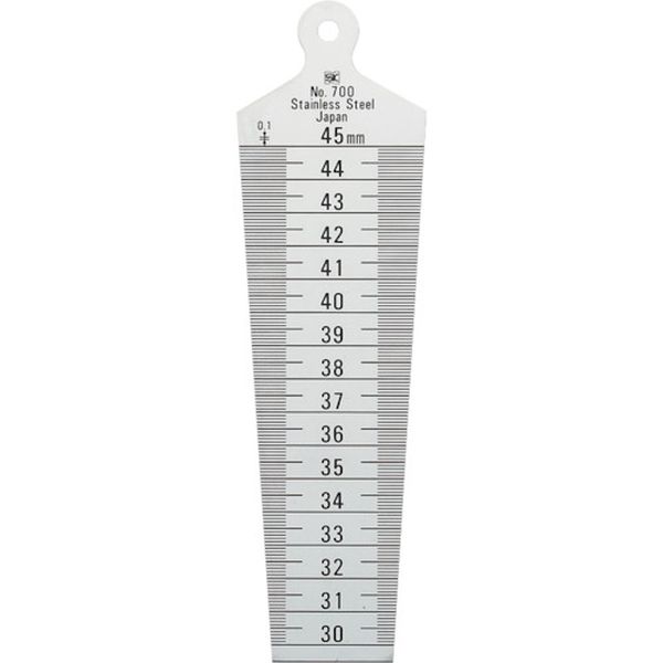 テーパーゲージ　３０～４５