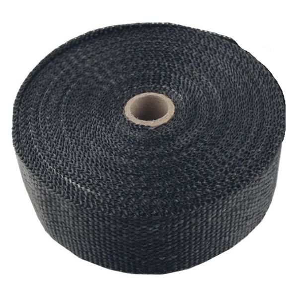 Fiberglass Exhaust Wrap Universal 1inx50ft - Black