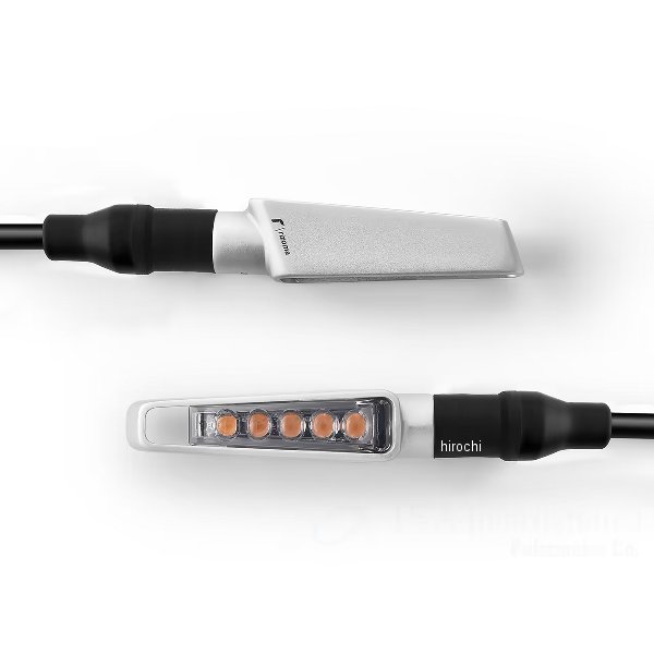 rizoma リゾマ シーケンシャルウインカー VISION Indicator Light (ペア セット) 汎用 シルバー